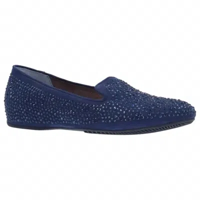 J. Reneé Women's Hanuko Suede Slip-on Shoes In Navy
