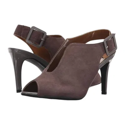 J. Reneé Women's Myra Pump Heel In Gray Suede In Brown