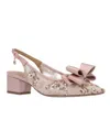 J. Reneé Women's Triata Mesh Pumps In Rose Gold Sequin In Neutral