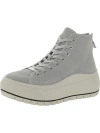 J/SLIDES GRACIE WOMENS SUEDE LACE UP HIGH-TOP SNEAKERS