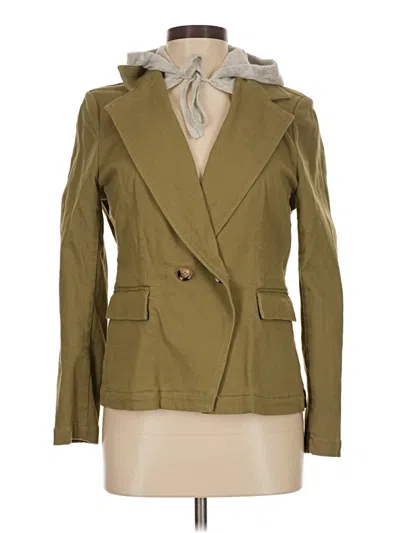 Pre-owned J. Society Blazer Jacket In Green