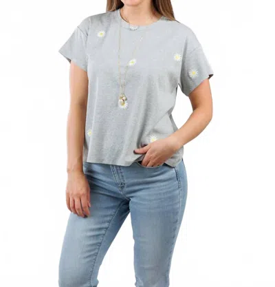 J. Society Daisy Tee In Heather In Gray