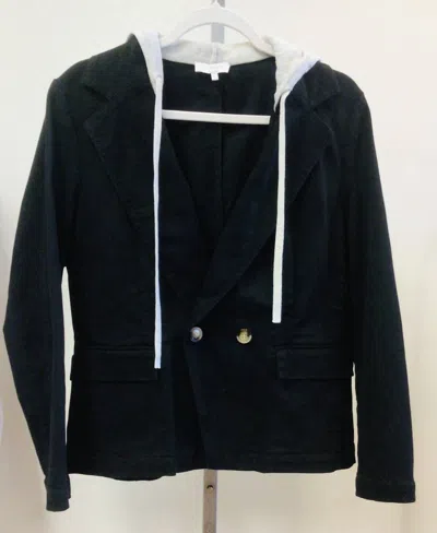 J. Society Hooded Blazer In Black