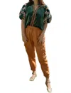 J. Society Kay Cargo Jogger In Terracotta In Brown