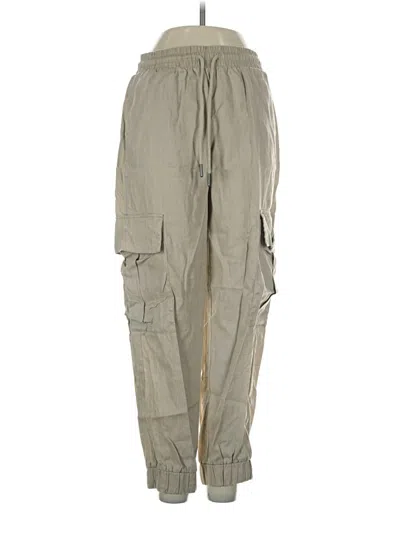 Pre-owned J. Society Linen Pants In Green