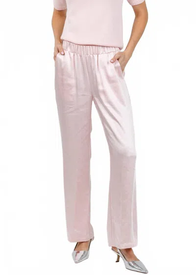 J. Society Melody Easy Full Pants In Blush In Pink