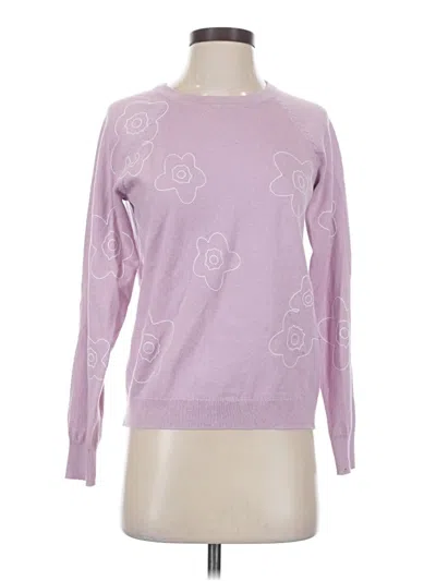 Pre-owned J. Society Pullover Sweater In Purple