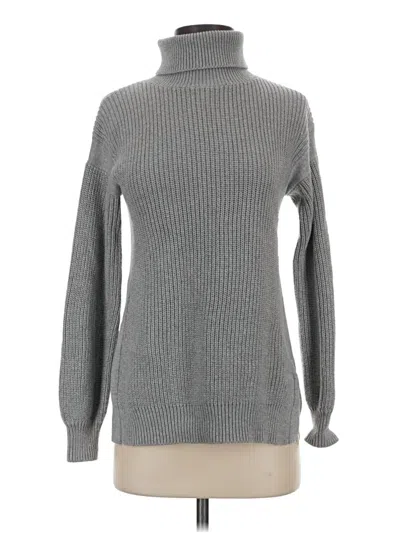 Pre-owned J. Society Turtleneck Sweater In Gray