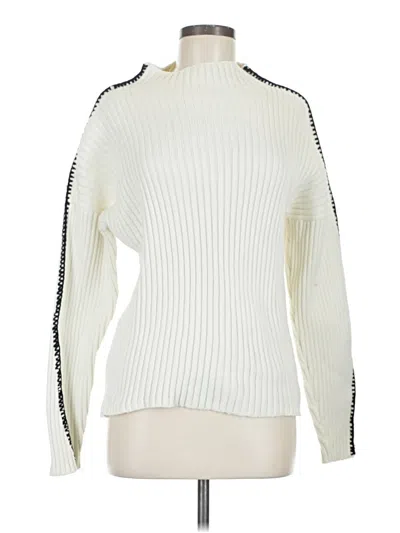 Pre-owned J. Society Turtleneck Sweater In Ivory