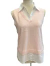 J. Society Women's Sleeveless Two-fer Sweater In Pink In Pink