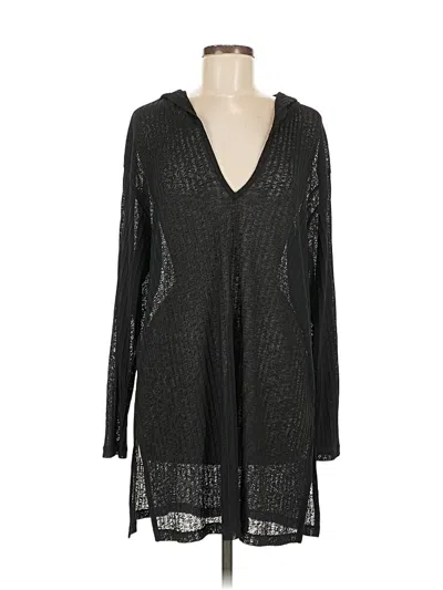 Pre-owned J Valdi Casual Dress In Black
