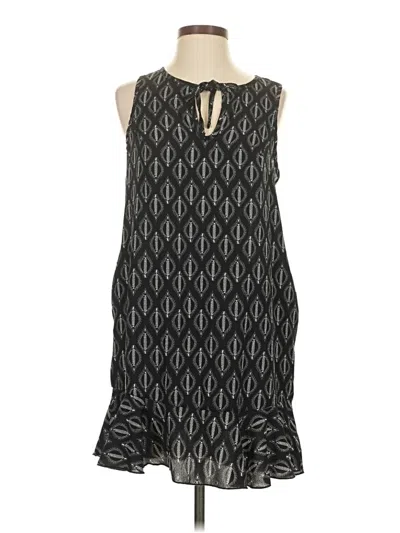 Pre-owned J Valdi Casual Dress In Black