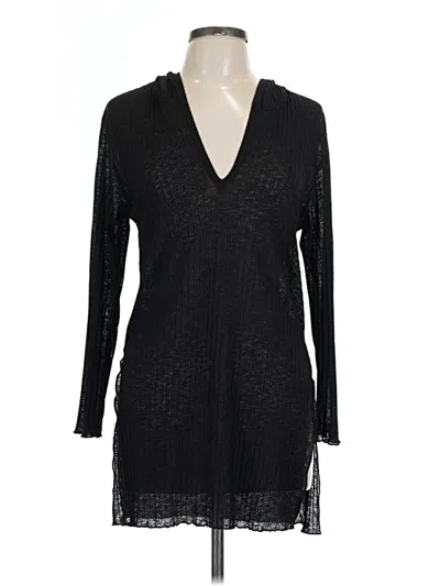 Pre-owned J Valdi Casual Dress In Black