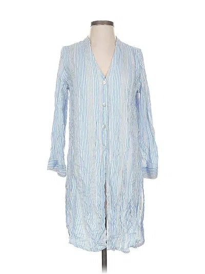 Pre-owned J Valdi Casual Dress In Blue