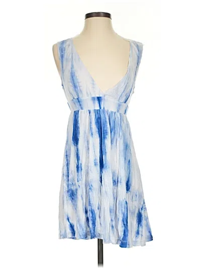 Pre-owned J Valdi Casual Dress In Blue