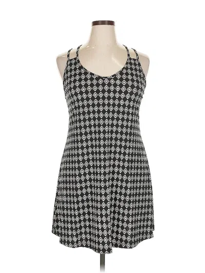 Pre-owned J Valdi Casual Dress In Gray