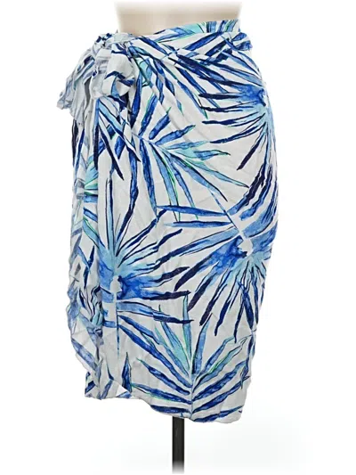 Pre-owned J Valdi Casual Skirt In Ivory