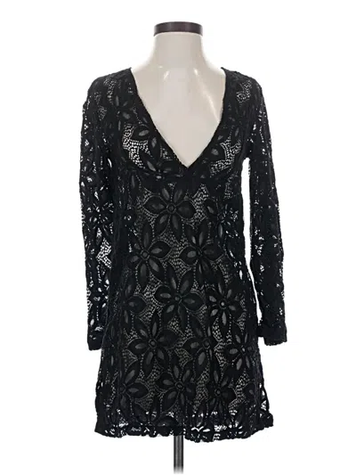 Pre-owned J Valdi Cocktail Dress In Black