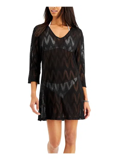 La Onda V-Neck Tunic Cover-Up