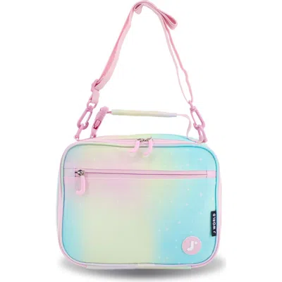 J World Boys And Girls Cody Insulated Kids Lunch Bag With Shoulder Strap In Multi