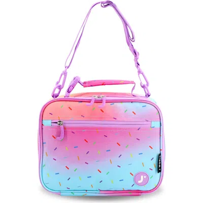 J World Boys And Girls Cody Insulated Kids Lunch Bag With Shoulder Strap In Multi