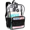 J World Clear Transparent Tpu Backpack For School