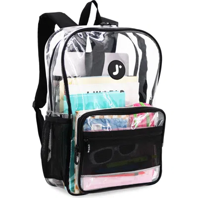 J World Clear Transparent Tpu Backpack For School
