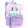 J World Clear Transparent Tpu Backpack For School