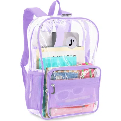 J World Clear Transparent Tpu Backpack For School
