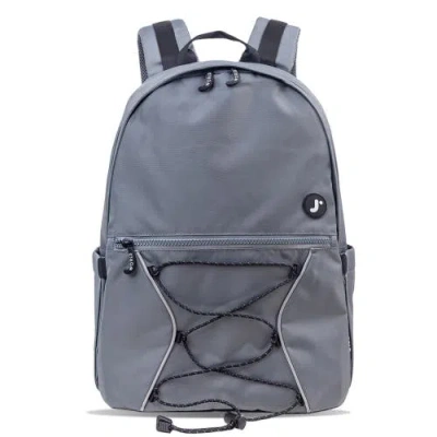 J World Cristos Unisex Casual Backpack With Laptop Sleeve In Gray