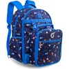 J World Duet Kid's 16" Backpack With Detachable Lunch Box For School