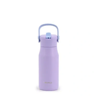 J World Flowee 14oz Insulated Water Bottle In Purple