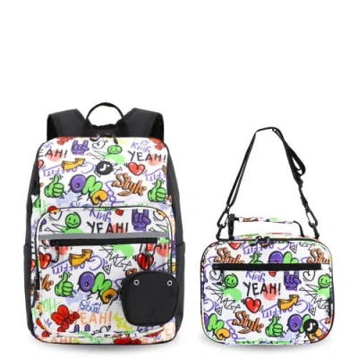 J World Junior Backpack With Lunch Box For School