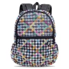 J World Mesh See-through Backpack For School