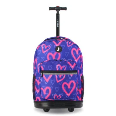 J World Sunrise 18" Kids Rolling Backpack