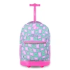J World Sunrise 18" Kids Rolling Backpack