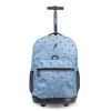 J World Sunrise 18" Kids Rolling Backpack In Black