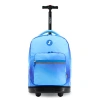 J World Sunrise 18" Kids Rolling Backpack In Blue
