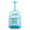J World Sunrise 18" Kids Rolling Backpack In Blue