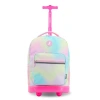 J World Sunrise 18" Kids Rolling Backpack In Multi