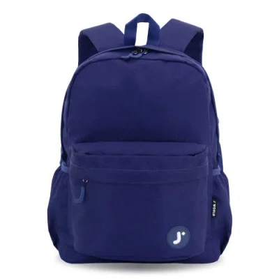 J World Unisex oz 17" Daily Backpack For School And Travel In Blue