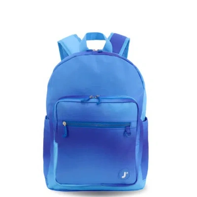 J World Zenpack Jr. Kids Laptop School Backpack In Blue
