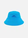 J. LINDEBERG SIRI BUCKET HAT IN BRILLIANT BLUE