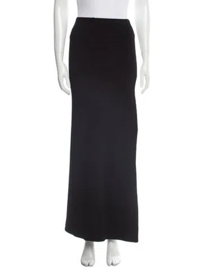 Pre-owned J6 Long Skirt W/ Tags In Black