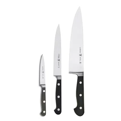J.a. Henckels International Classic 3 Piece Set In Black