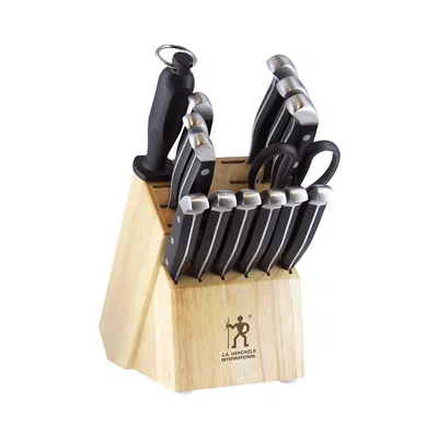 J.a. Henckels International Statement 15-piece Knife Set In Black