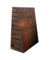 J.a. Henckels Kramer By Zwilling  10-slot Add-on Block For Upright Easel Knife Block In Walnut
