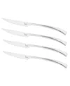 J.a. Henckels Zwilling J.a.henckel Bellasera 18/10 Stainless Steel 4 Piece Steak Knife Set In Silver