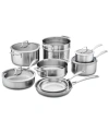J.a. Henckels Zwilling  Spirit Stainless Steel 12-pc. Cookware Set