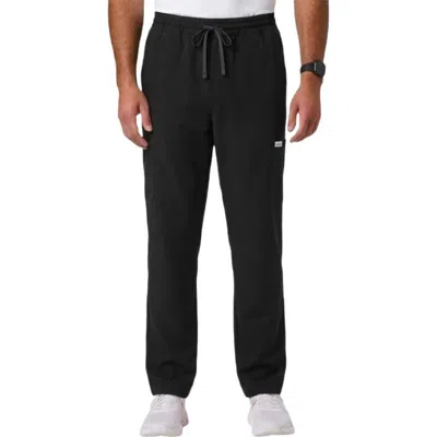 Jaanuu 5-pocket Scrub Set In Black